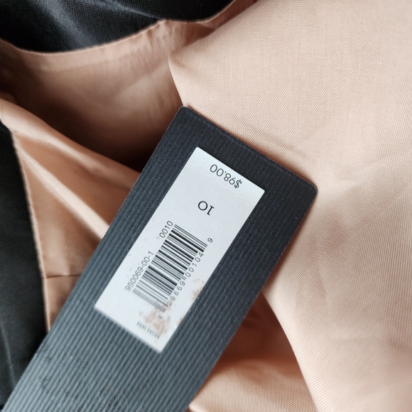 BANANA REPUBLIC Bronze Metallic Mini circle skater skirt NWT 10 - Picture 5 of 10